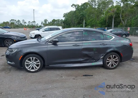 2015 Chrysler 200 Limited z USA, uszkodzony, nr VIN 1C3CCCABXFN700940